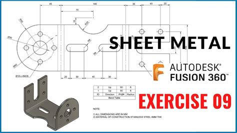 fusion 360 sheet metal tutorial pdf|fusion 360 create flat pattern.